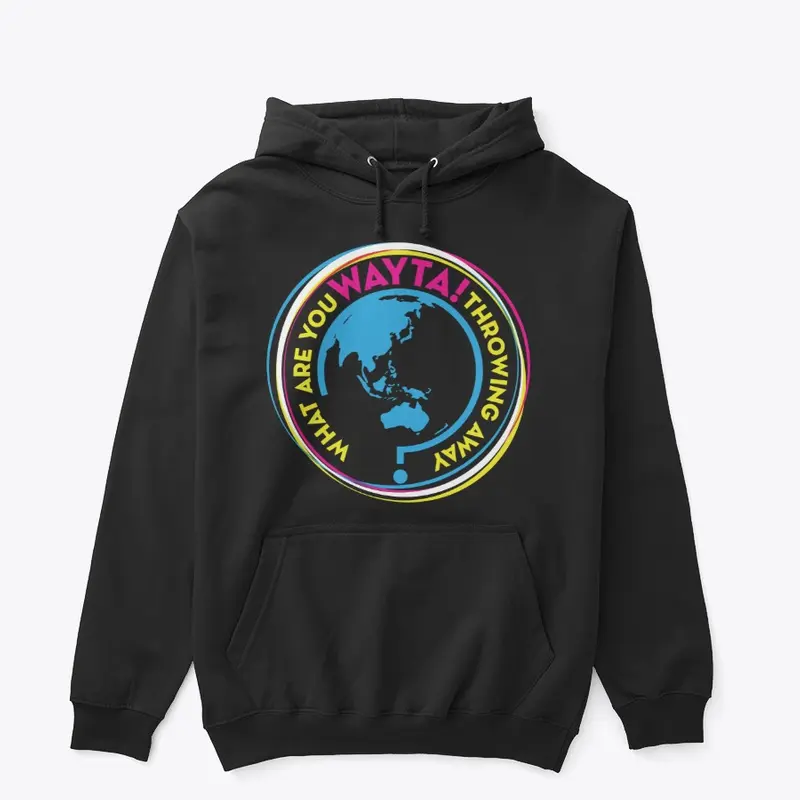 WAYTA! Pacific Rim Black Hoodie