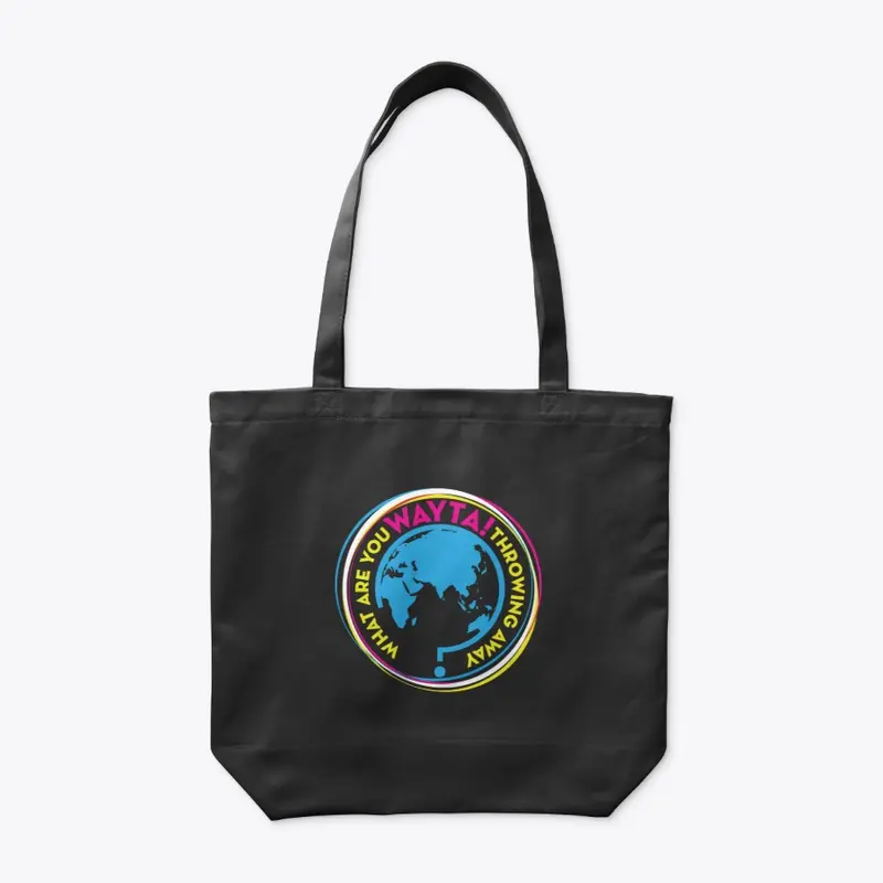 WAYTA! Americas/Asia Black Tote