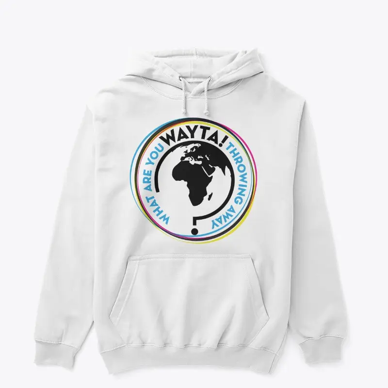 WAYTA! Africa/Europe White Hoodie