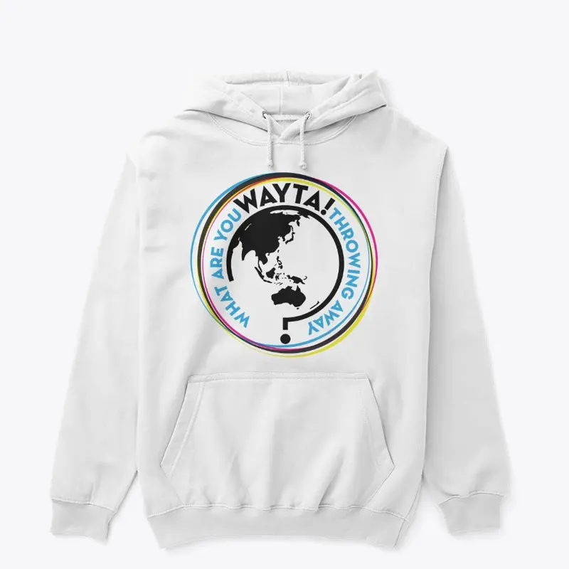 WAYTA! Pacific Rim White Hoodie