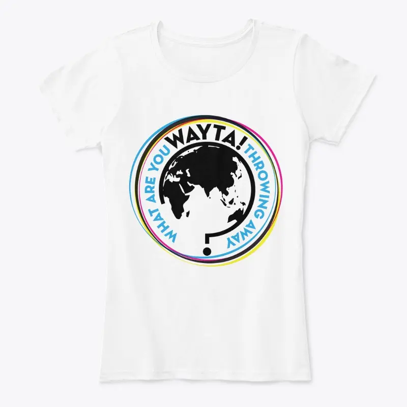 WAYTA! Asia White Women's T